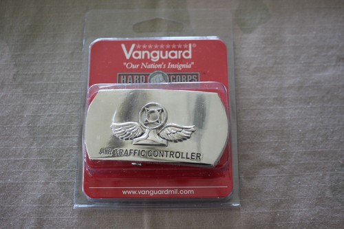 USN NAVY SHIP SHORE AVIATION AIR TRAFFIC CONTROLLER RATE SPECIALTY BELT BUCKLE - Picture 2 of 4