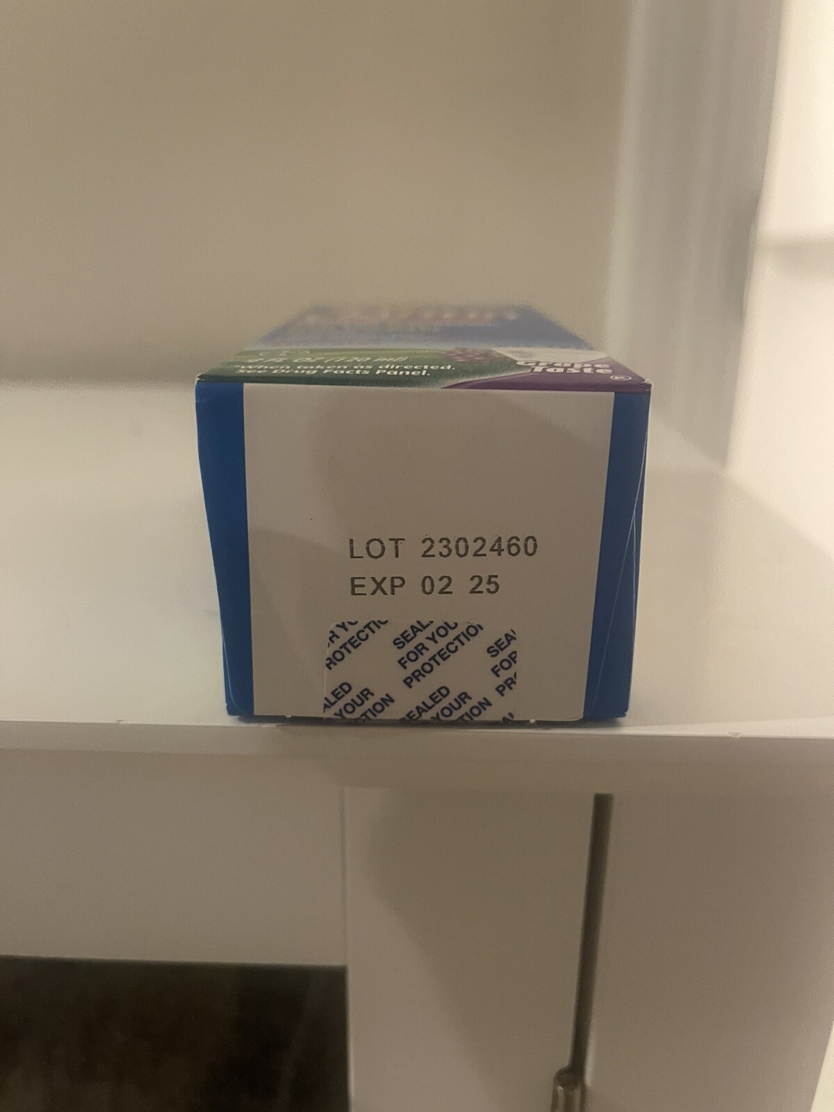 Claritin Children’s Allergy Loratadine Oral Liquid Solution Grape EXP