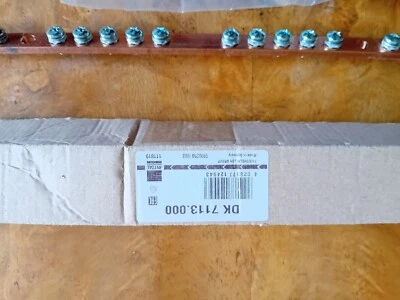 EARTHING RAIL - RITTAL - DK 7113.000 450mm £16 free post