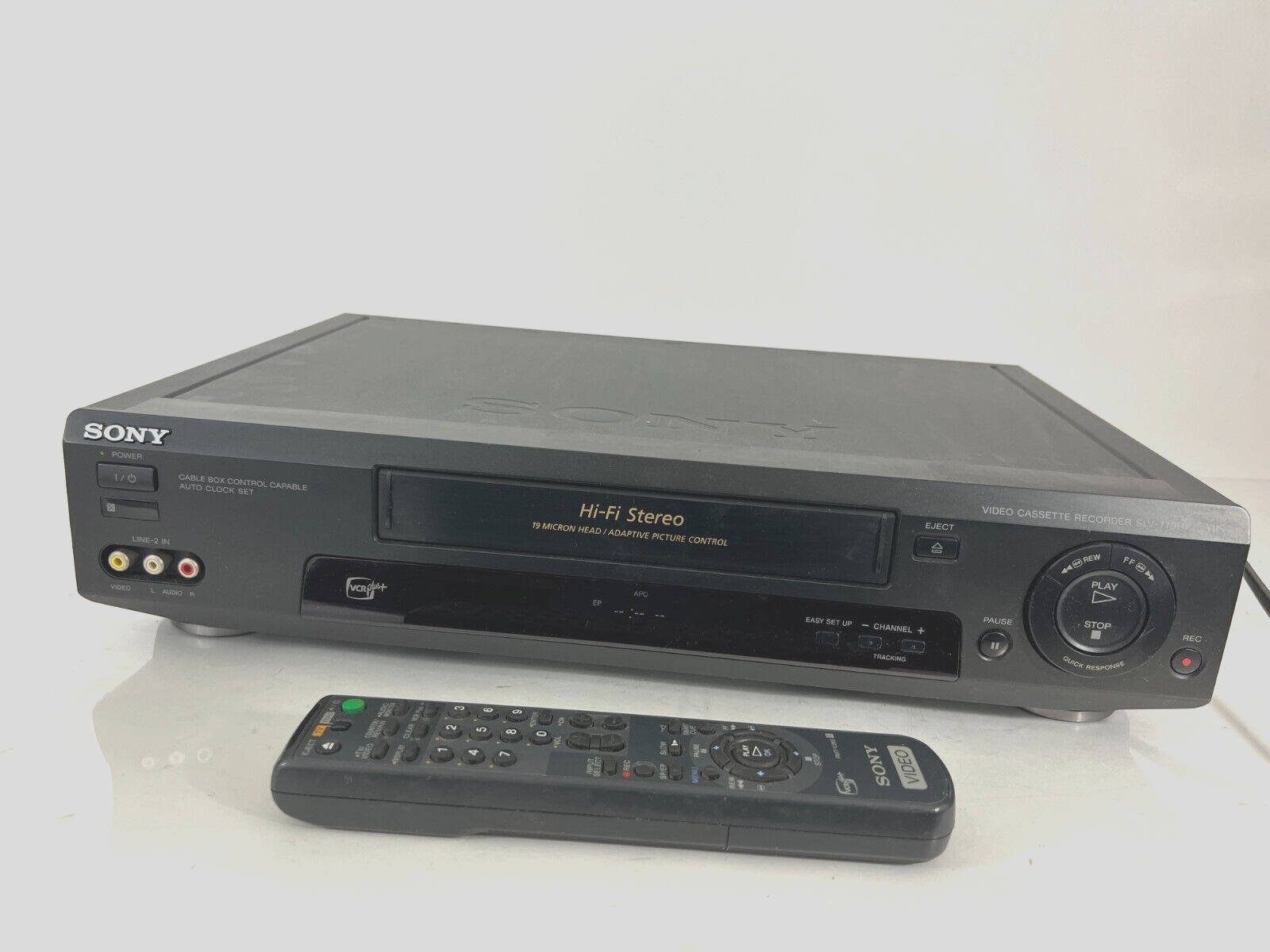 Sony VCR VHS Player Recorder SLV779HF w/ Remote eBay