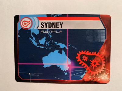Pandemic    SYDNEY    INFECTION CARD     Z-MAN GAMES    2013
