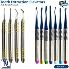 Dental Luxating Elevators PDL Periotome Luxation Root Extracting Extraction Kit