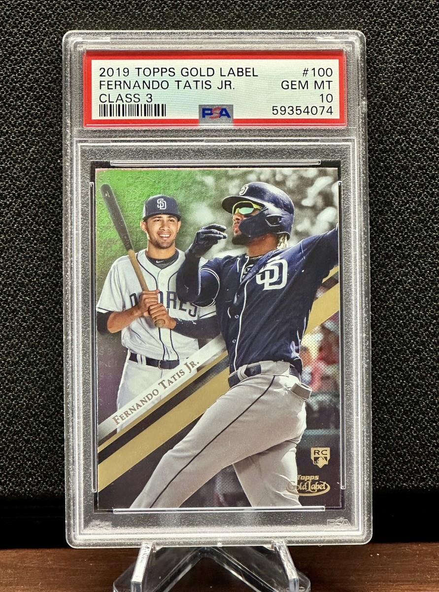 0 Topps Gold Label Fernando - Class Tatis Jr. #100 Baseball 1 PSA 