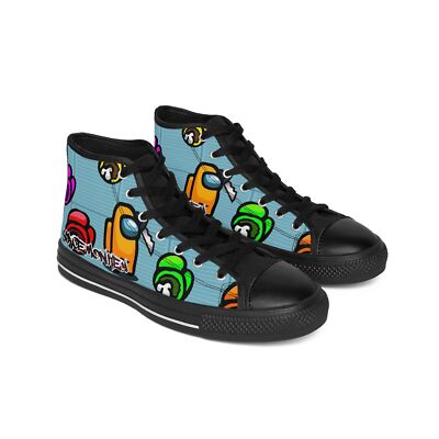 SpaceMonkey Men's Among Us High-top Sneakers