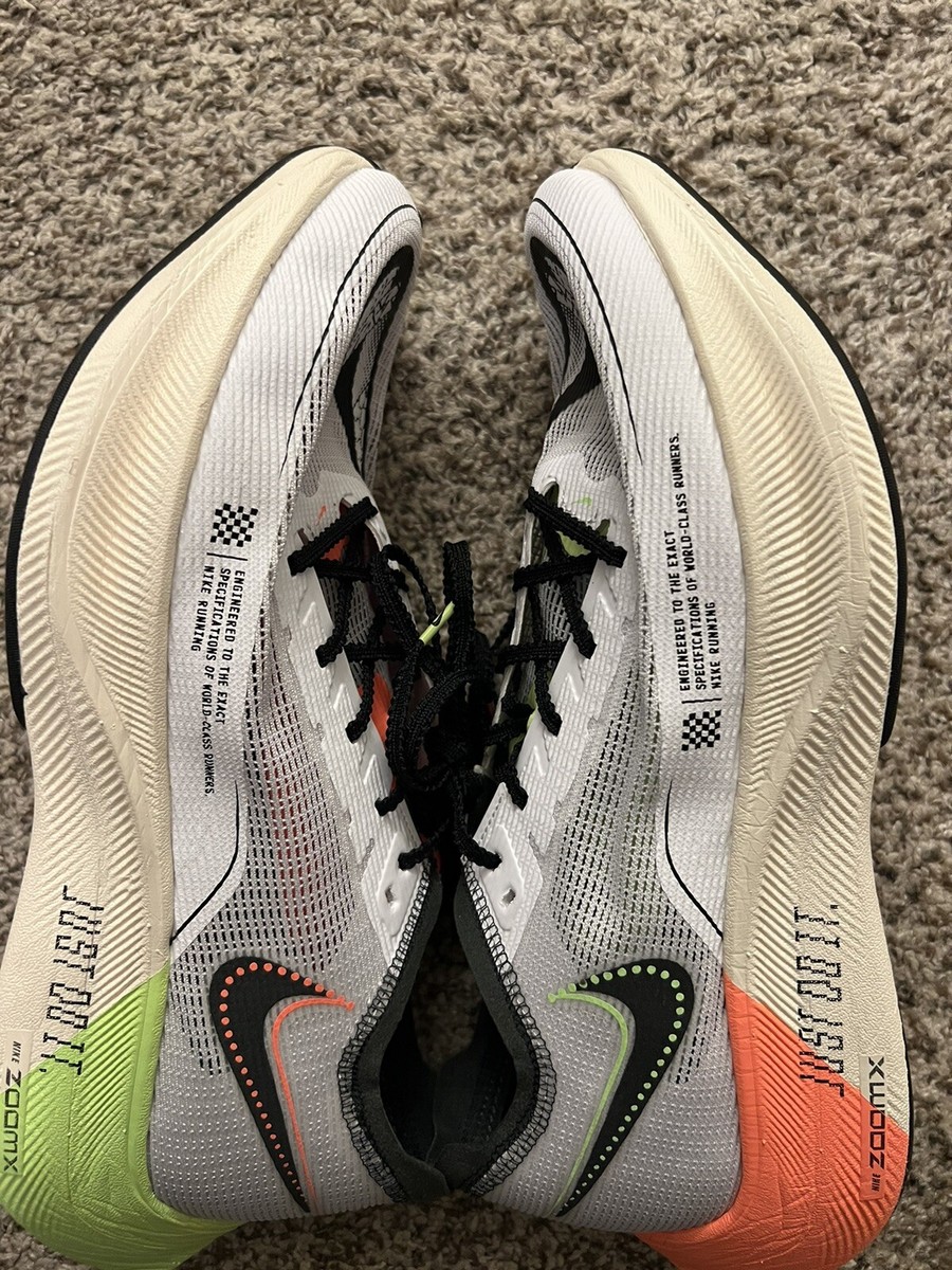 NIKE ZOOMX VAPORFLY NEXT% 2 SIZE 11 (FB1846-101) White Black