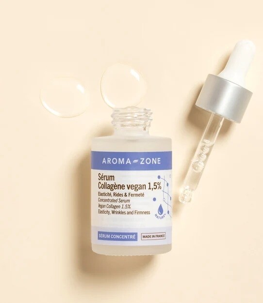 Sérum collagène vegan 1,5% pour chouchouter votre peau et révéler votre beauté naturelle