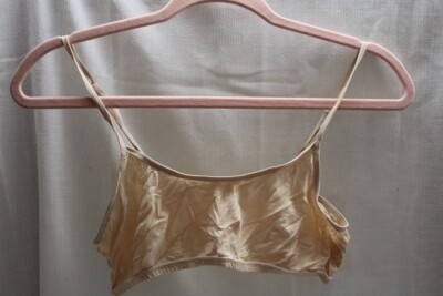 Cat&Jack Intimates Beige Girls Cropped Training Bra- Pack of 1 Cami Bras Teen L
