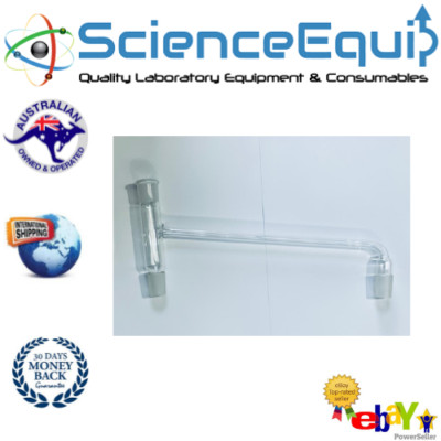 Still Head Distillation Head Recovery Glass Adapter 3 Way  34/35, 34/35, 34/35