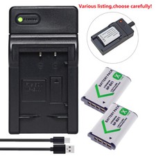 Battery or charger for Sony NP-BX1 DSC-H400 DSC-HX300 WX300 WX350 WX500 CX240