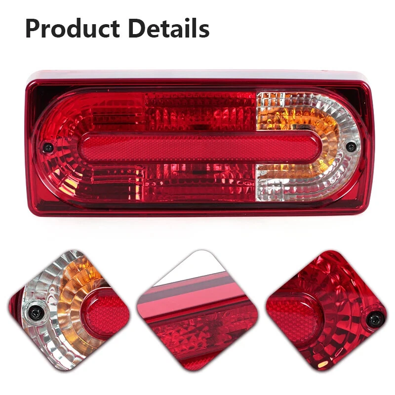 For Mercedes Benz W463 G-Wagon G63 G550 Left Right Tail Light Rear Bumper Lamp - Изображение 3 из 4
