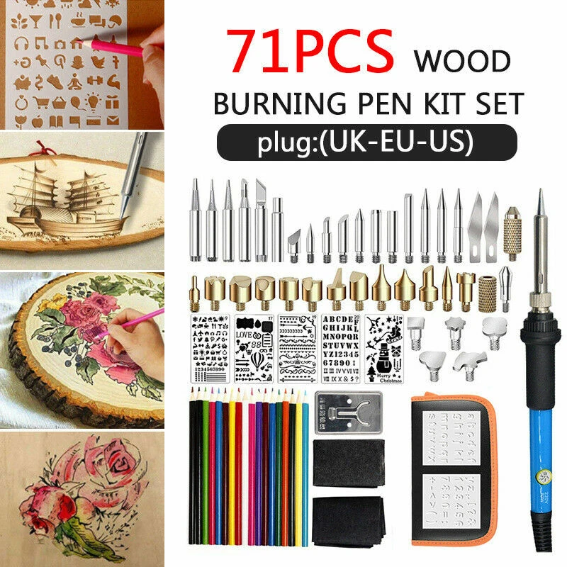 Pyrography with soldering iron deals