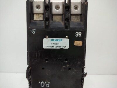 SIEMENS 3VF4211-5BM3-1PB1 CIRCUIT BREAKER 250 AMPS 3 POLE / TESTED