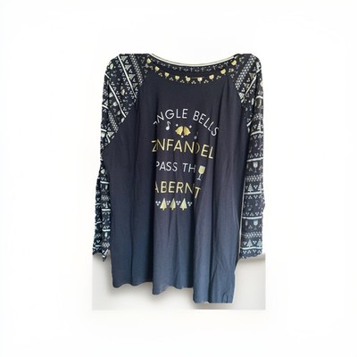 long sleeve holiday shirt xl