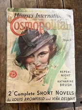 Cosmopolitan Magazine - March 1934 Hearst’s International - NRA Cover