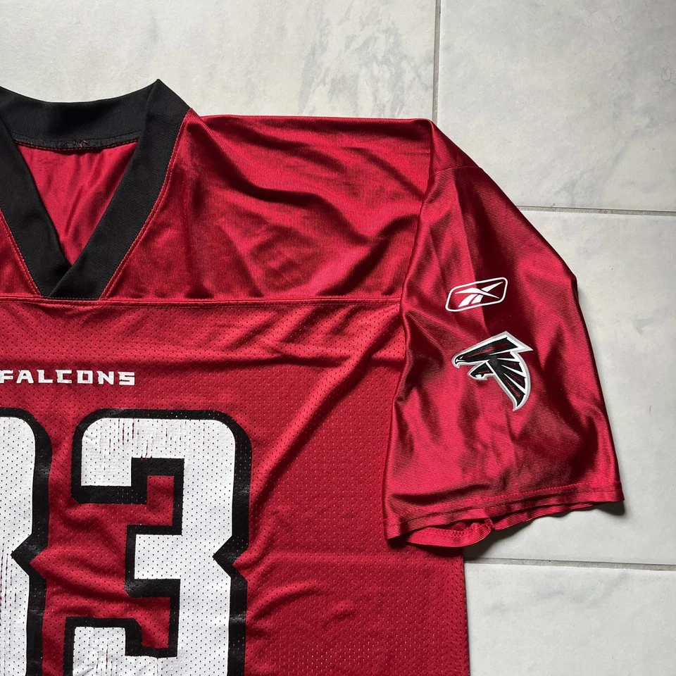 Camiseta deportiva Y2K Reebok Atlanta Falcons para hombre 2XL roja NFL fútbol Michael Turner 33 Foto 4 de 4