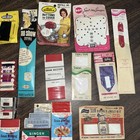 Vintage Lot Of 25 Mid Century Sewing Notions Snaps Buttons Belt Kit Used & NOS — photo 3
