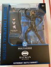 McFarlane DC Multiverse CATWOMAN Battle Damaged Deluxe Theatrical Edition NEW