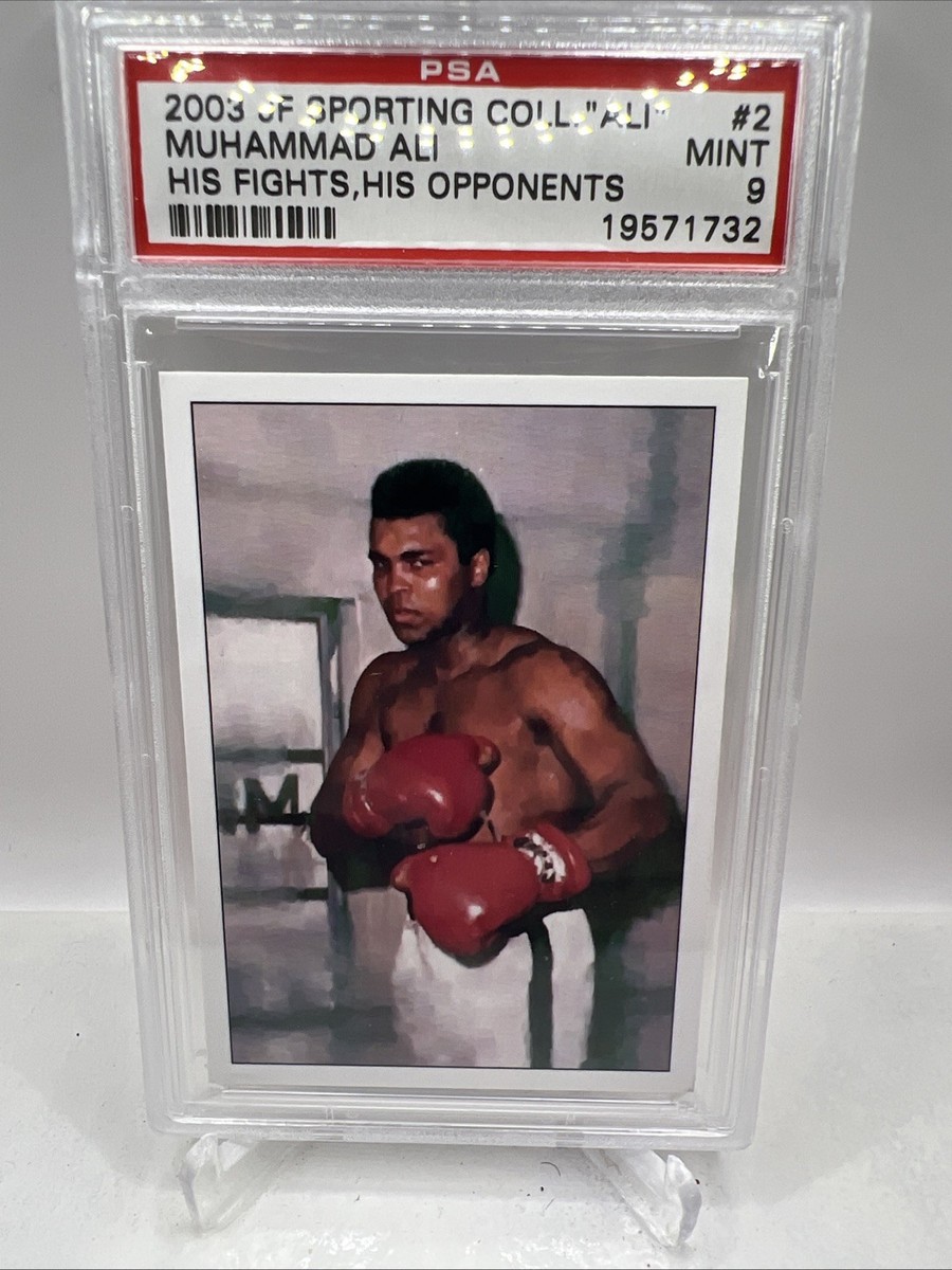 2003 JF Sporting Collectibles Ali Opponents - Muhammad Ali #2 for