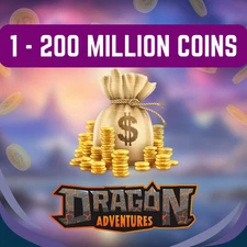 [🟢 ONLINE] DRAGON ADVENTURES| DA COINS| 1 - 200 MILLION COINS - Cheap and Fast