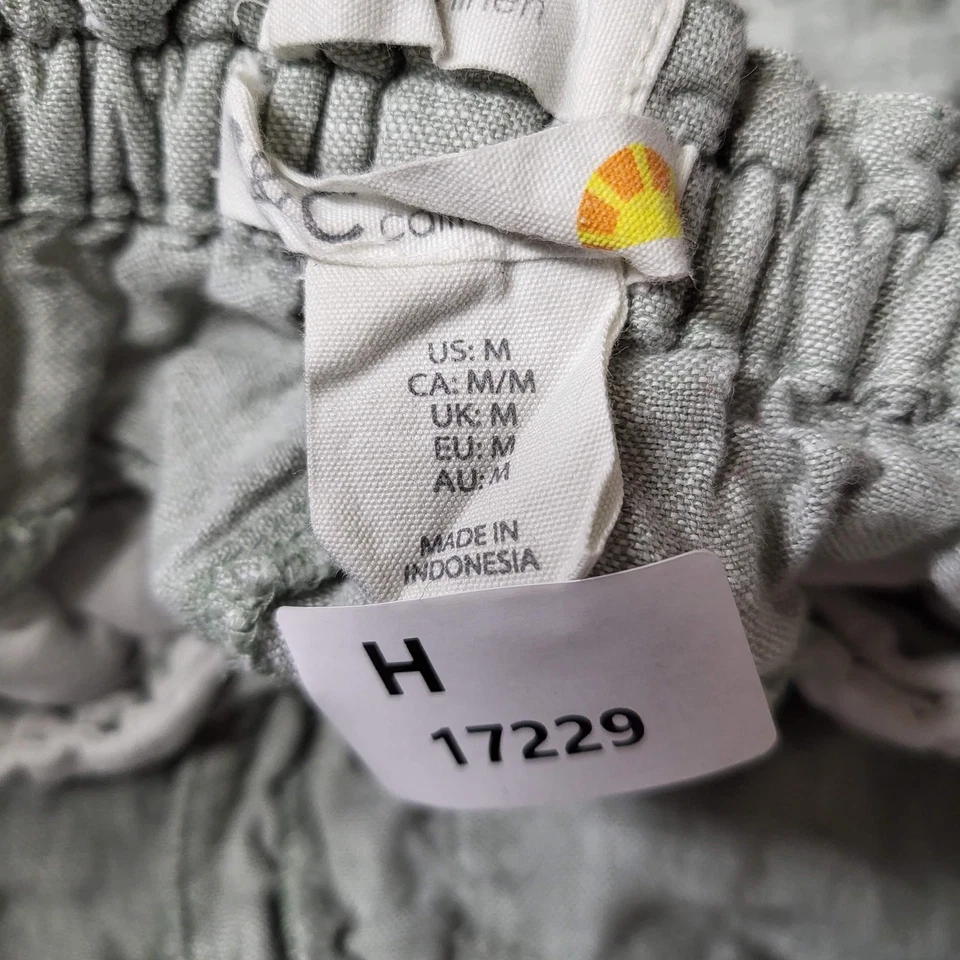 Pantalones Cortos C&C California Mujer M Verde Claro 3" Entrepierna Foto 2 de 4