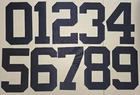 New York Yankees 8 Inch NAVY Baseball Jersey Number KIT Home White Choice 0-9