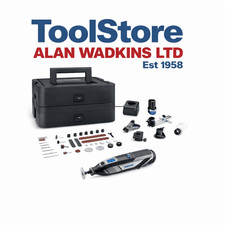 Dremel 8240-5/65 12v Cordless Rotary Tool Platinum Multi-Tool Kit , 2 Batteries