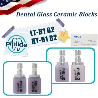 Dental Emax CAD CEREC HT-B/LT-B Series Glass Ceramic Lithium Disilicate Blocks