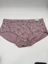 New CACIQUE Size 22/24 Multicolor Cotton Full Brief Women s Panty