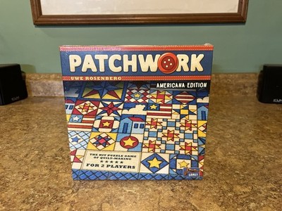 Patchwork Puzzle Game of Quilt-making Americana Edition Brand New