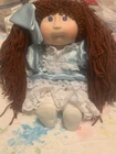 Vintage 1985 Cabbage Patch Kids CORY LYNN Porcelain Girl Doll Red Hair