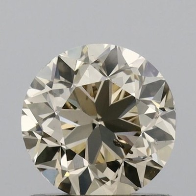 W Range Hellbraun/Si Grad Lose Rund GIA Zertifiziert Natürlich Diamant 0.90 CT