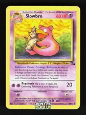 Pokemon Slowbro 43/62 LP Unlimited Fossil