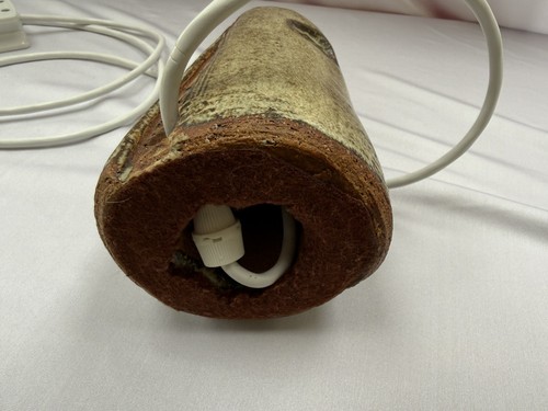 Vintage Bernard Rooke Brutalist Pottery Table Lamp in excellent condition - Picture 15 of 18