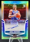 2024-25 Panini Donruss Ariel Hukporti Rookie Signature Series Refractor #SS-AKK