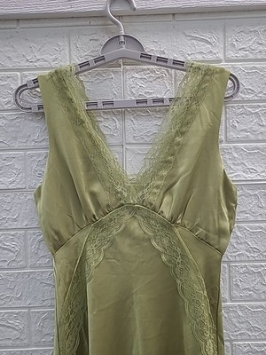 sincerely jules lace dress New Sincerely Jules Retro Hollywood Satin And Lace Dress Women's US Size M