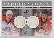 2011 SP Game Used Edition Career Legacy Dual 16/75 Jay Bouwmeester #CL2-BB md3
