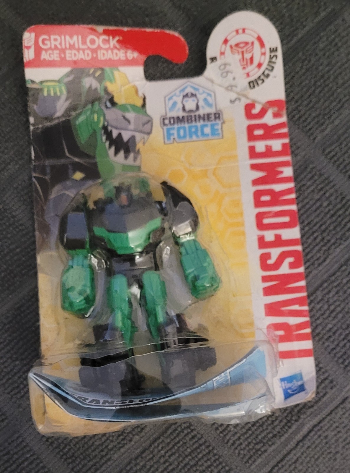 Transformers Robots in Disguise Combiner Force GRIMLOCK, box