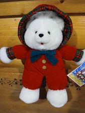 Vtg NWT 1993 Kmart Charles Dickens 150th Anniversary A Christmas Carol Bear 14in