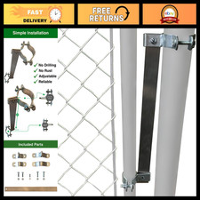 Self-Closing Gate Closer Hinge Spring for Chain Link Fences - USA Made Quality