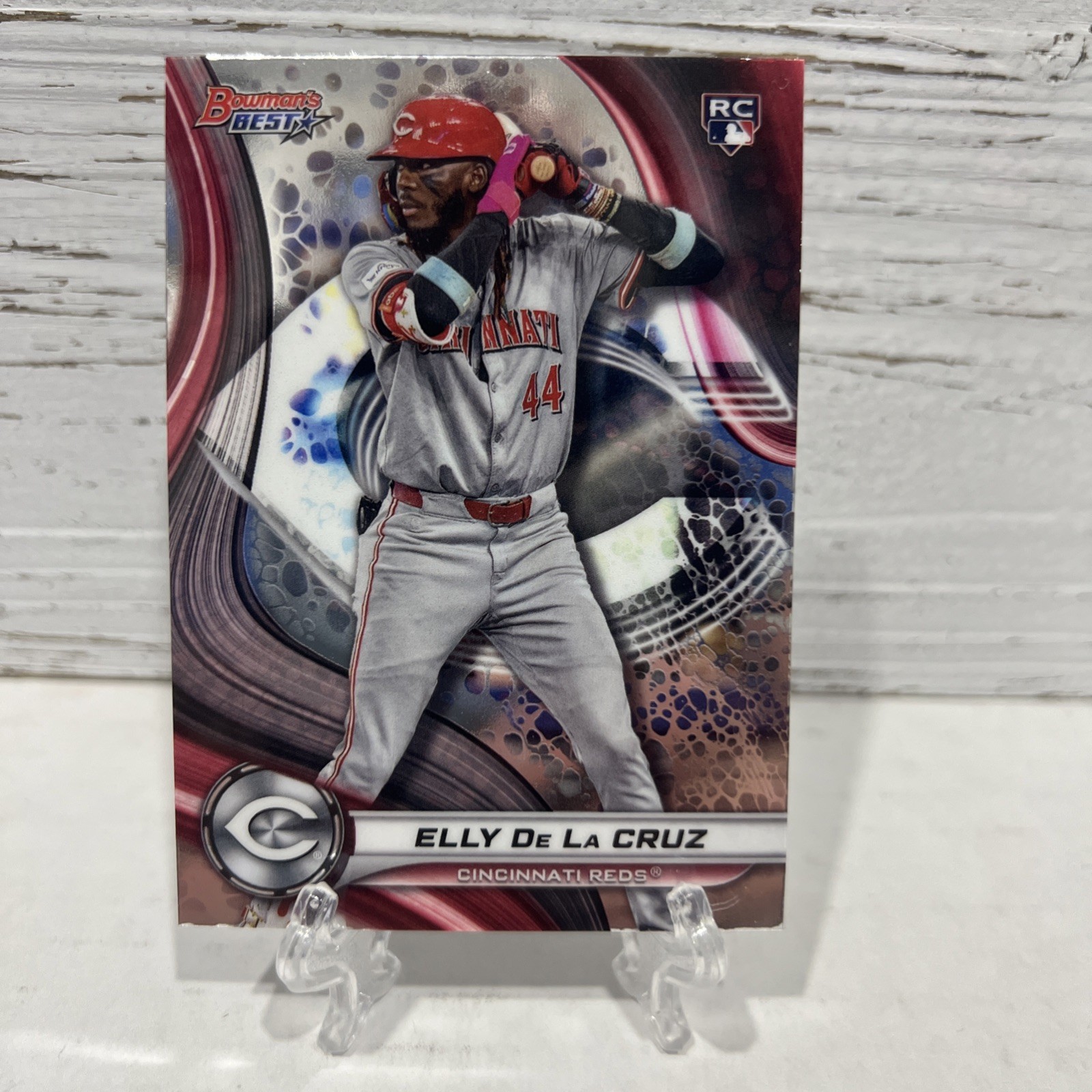 2024 Bowman's Best Chrome Rookie RC #20 Elly De La Cruz - Cincinnati Reds