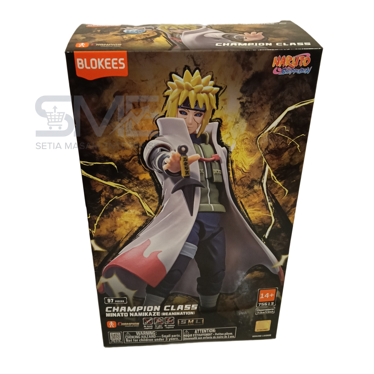サプライ・アクセサリ・グッズ minato Blokees Naruto Shippuden Minato Namikaze Model Kit 97pcs Figure