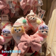 HK Disney Authentic 2025 Winter Christmas Duffy And Friend Plush Home Decor New