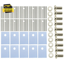 10PCS TO-220 Silver Heatsink Heat Sink,To-220 Heatsink for MOSFET Voltage Regula
