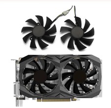 Pair Fans Cooling Fan For Zotac GTX 1060 1660 1660TI AMP Graphics Card 85mm