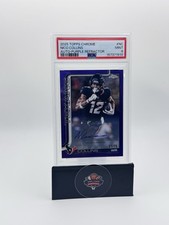 2025 TOPPS CHROME NICO COLLINS AUTO-PURPLE REFRACTOR #NC PSA 9 MINT POP 1