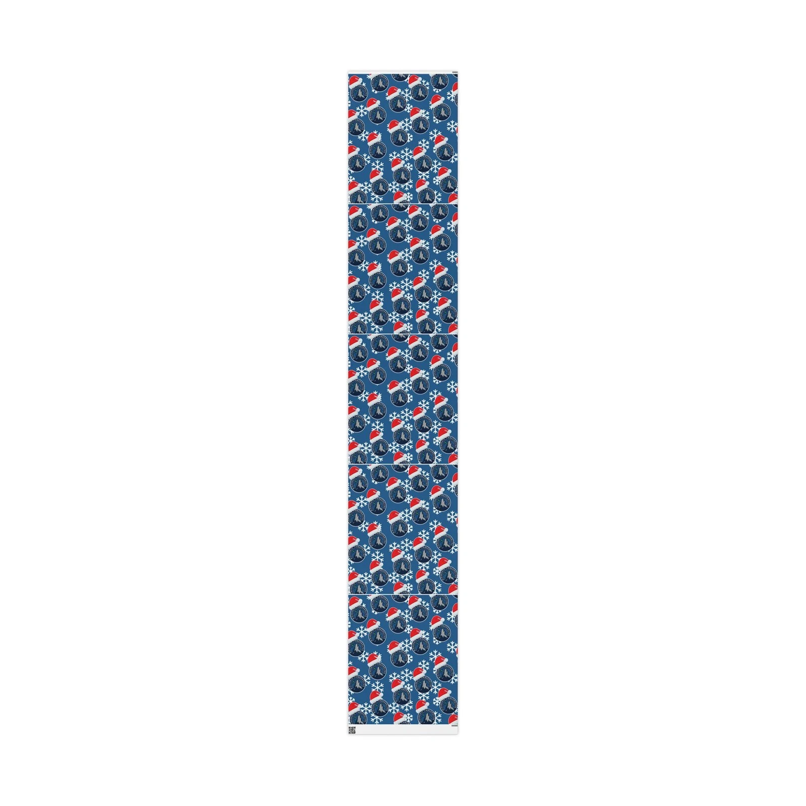 Minnesota Timberwolves Gift Wrapping Paper for Holidays, Christmas