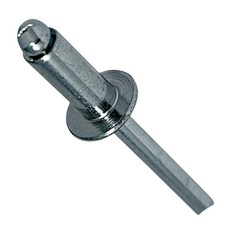 Pop Rivets 1/4" x 3/8" All Steel Dome Head Blind 8-6 Quantity 25