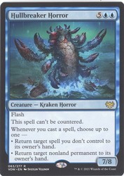 Hullbreaker Horror (VOW) #63 Rare - Innistrad: Crimson Vow - MTG