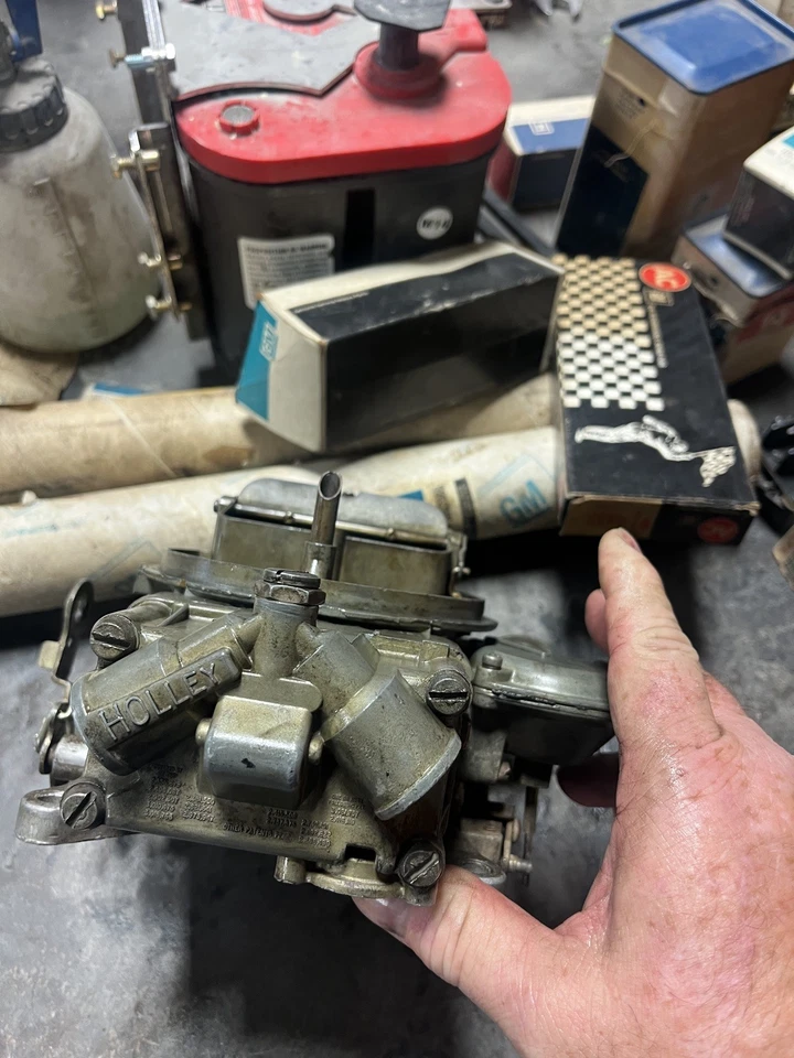 Карбюратор 68 69 Camaro Z28 302 4053 DZ Holley датированный сборочным конвейером 843 3923289 - Изображение 3 из 4