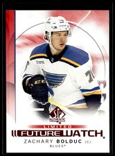 2024-25 Upper Deck SP Authentic Limited Future Watch Red #105 Zachary Bolduc